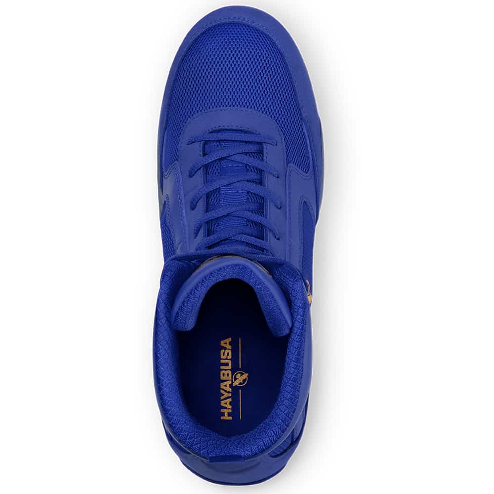 Hayabusa Pro Boxing Shoes Blue - Image 4