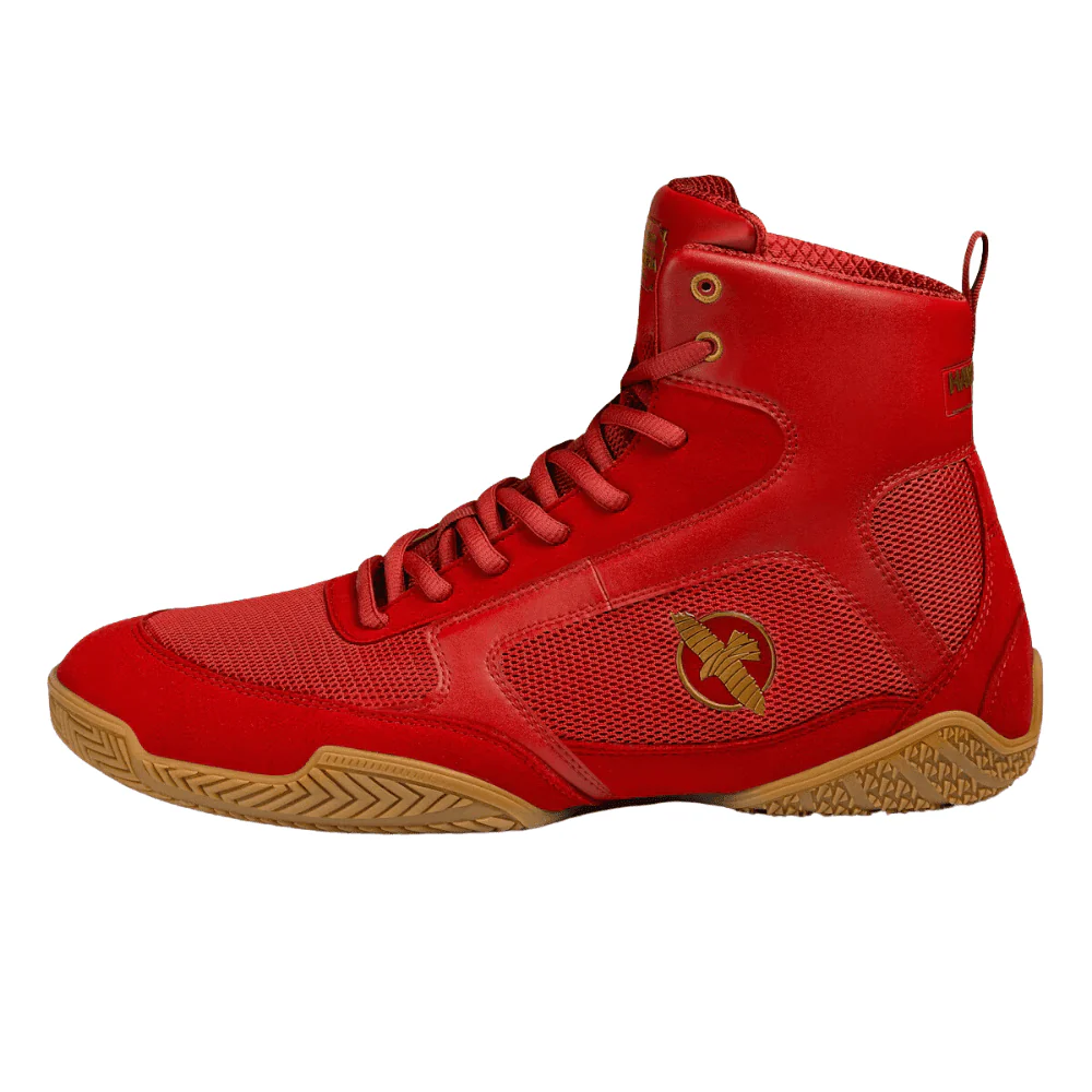 Hayabusa Pro Boxing Shoes Red