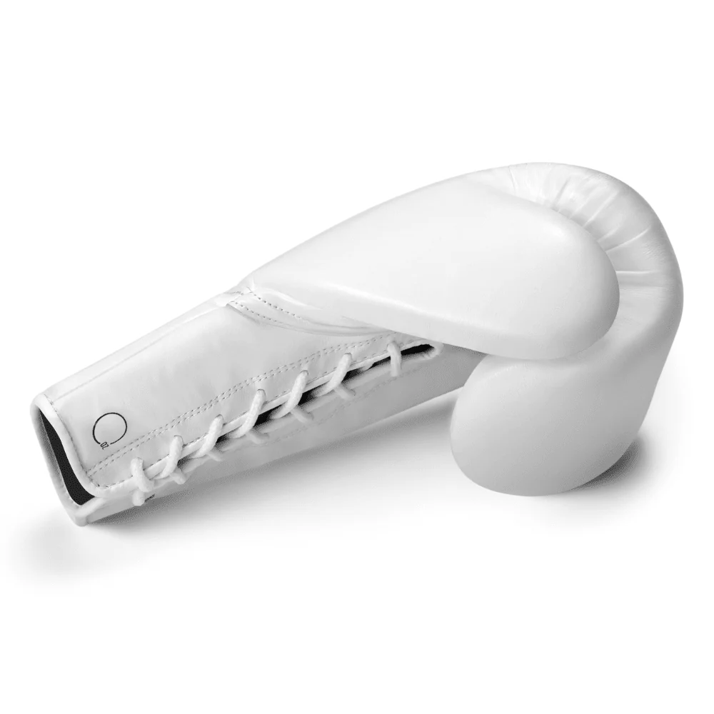 Hayabusa Pro Lace Boxing Gloves White - Image 4