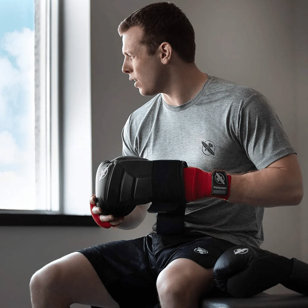 Hayabusa Quick Gel Hand Wraps Red - Image 5