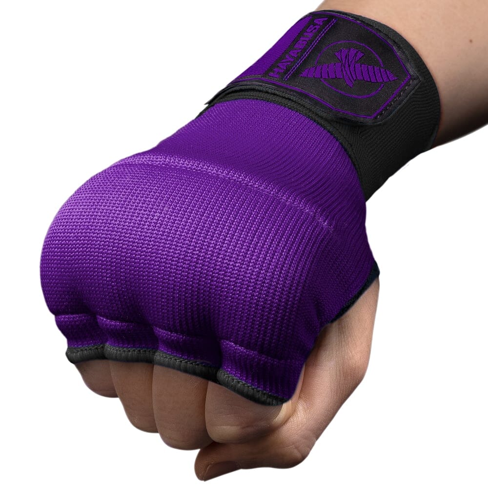 Hayabusa Quick Gel Hand Wraps Purple/Black - Image 2