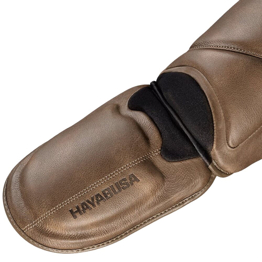 Hayabusa T3 LX Shin Guards Vintage Brown - Image 3