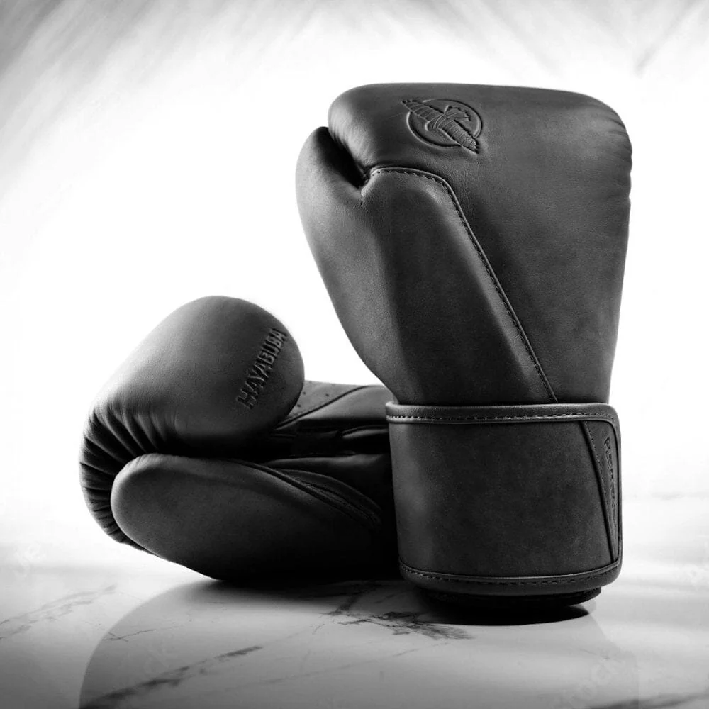 Hayabusa T360 Leather Boxing Gloves Black - Image 2