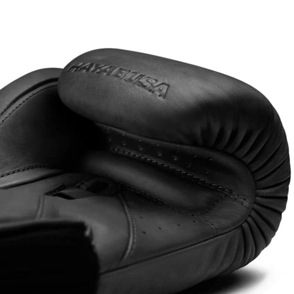 Hayabusa T360 Leather Boxing Gloves Black - Image 3