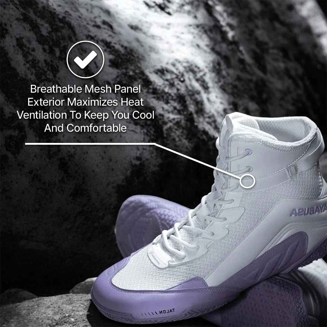Hayabusa Talon Boxing Shoes Lavender - Image 5