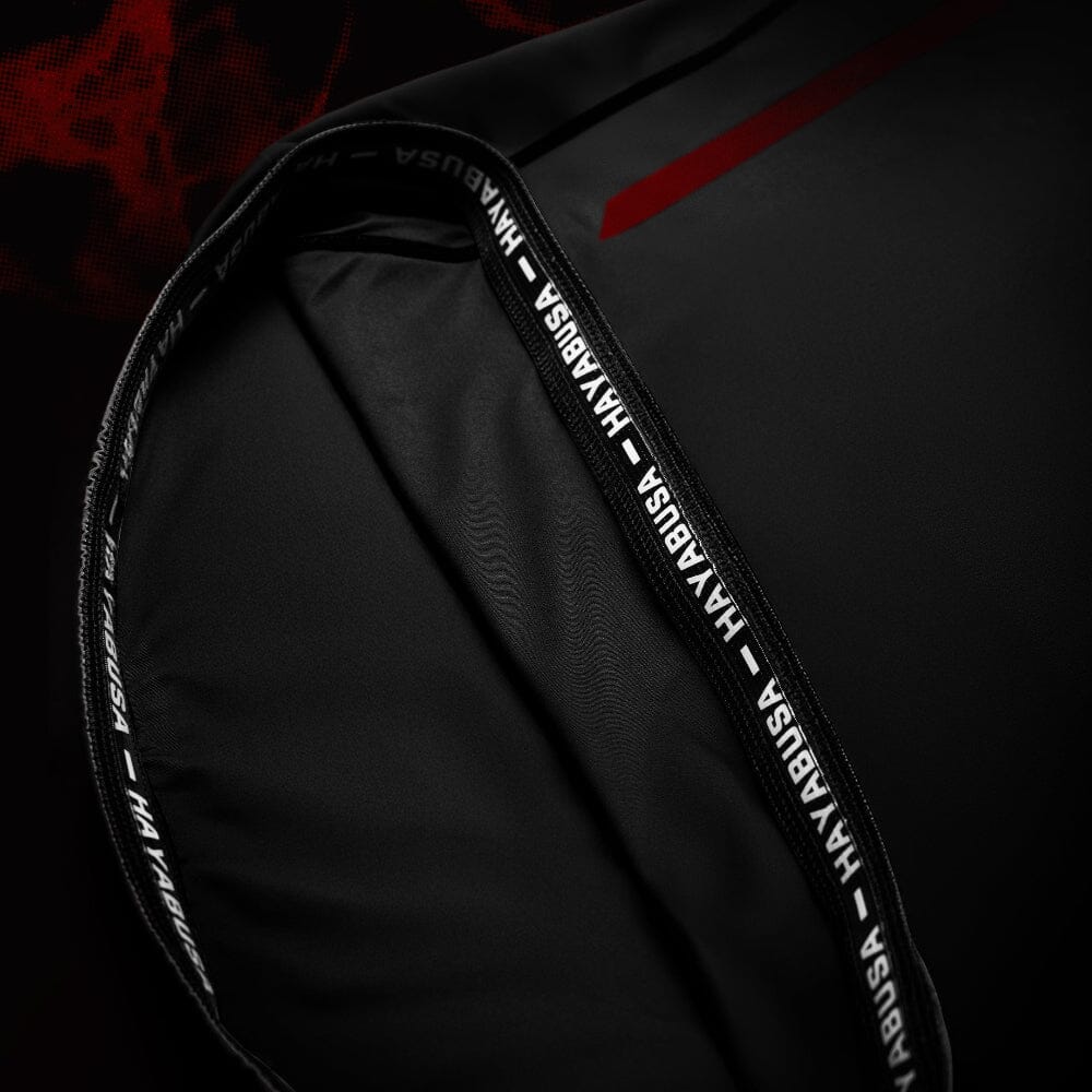 Hayabusa UFC BJJ Short Sleeve Rashguard Red - Image 4