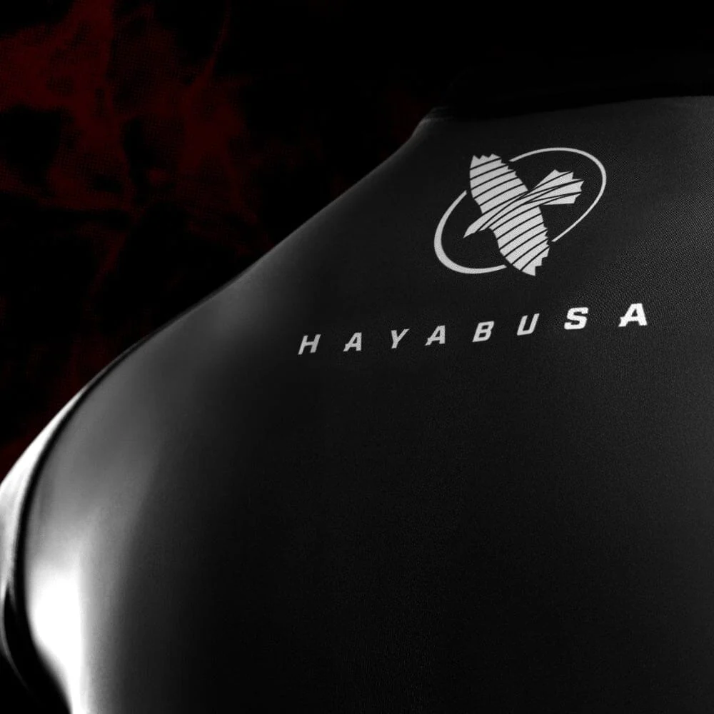 Hayabusa UFC BJJ Short Sleeve Rashguard Red - Image 6