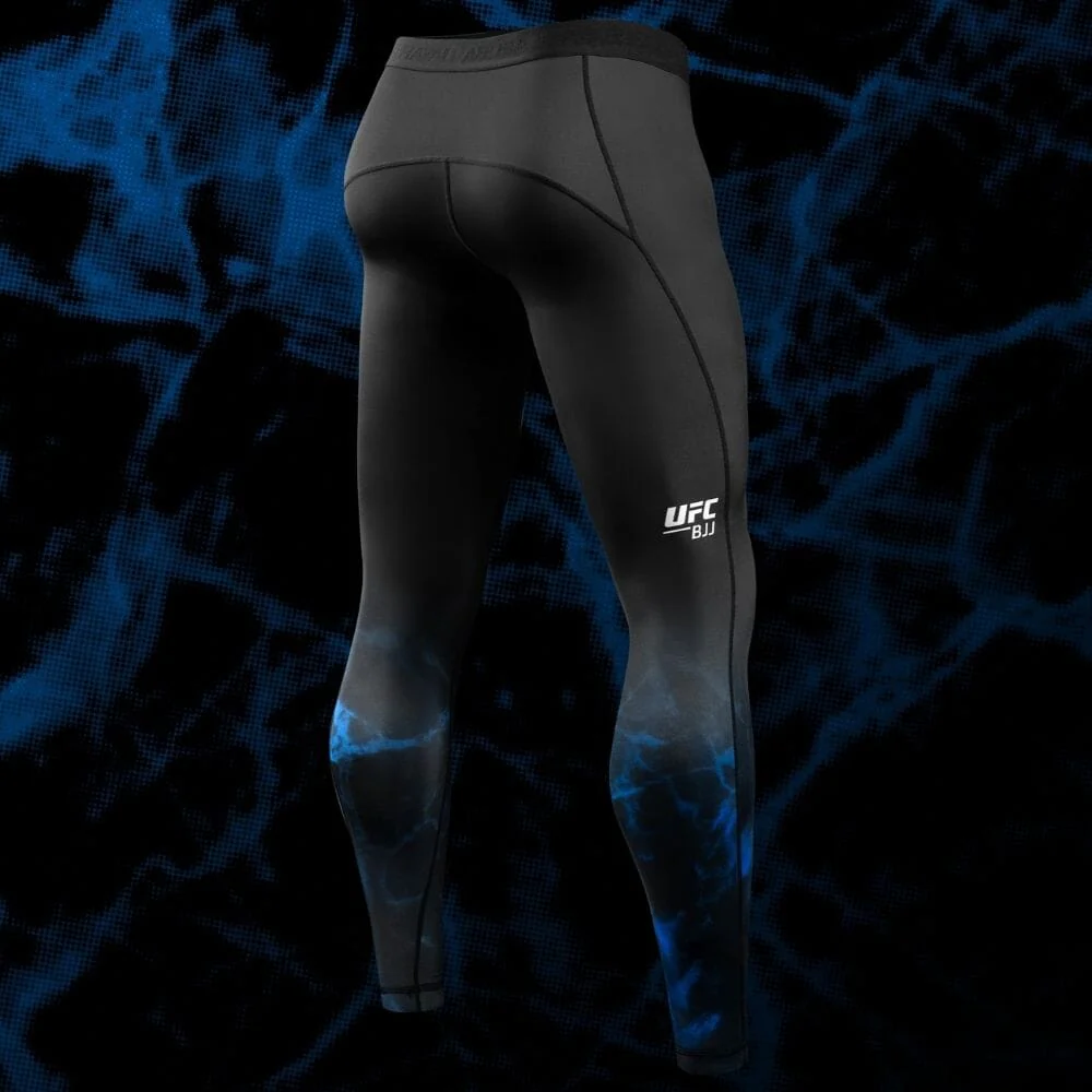 Hayabusa UFC BJJ Spats Black/Blue - Image 4