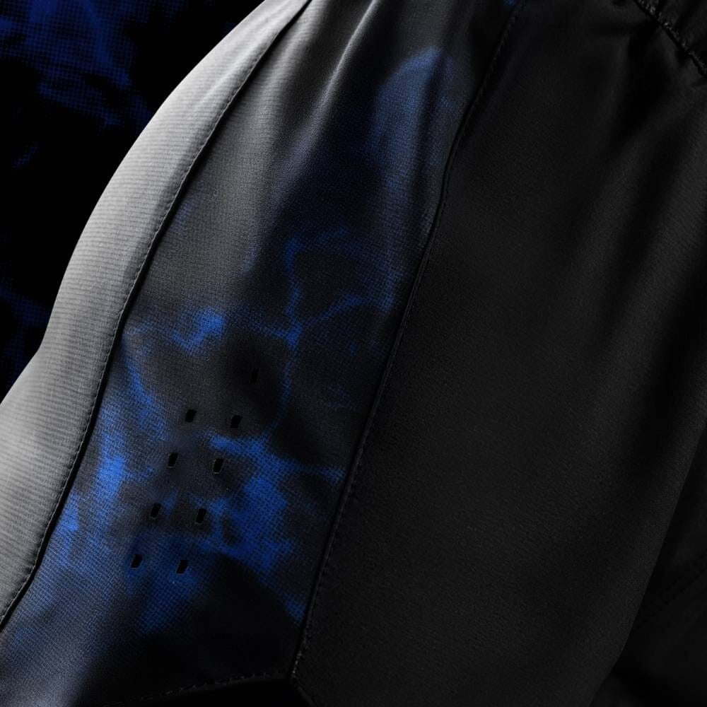 Hayabusa UFC BJJ Womens Grappling Shorts Black/Blue - Image 4