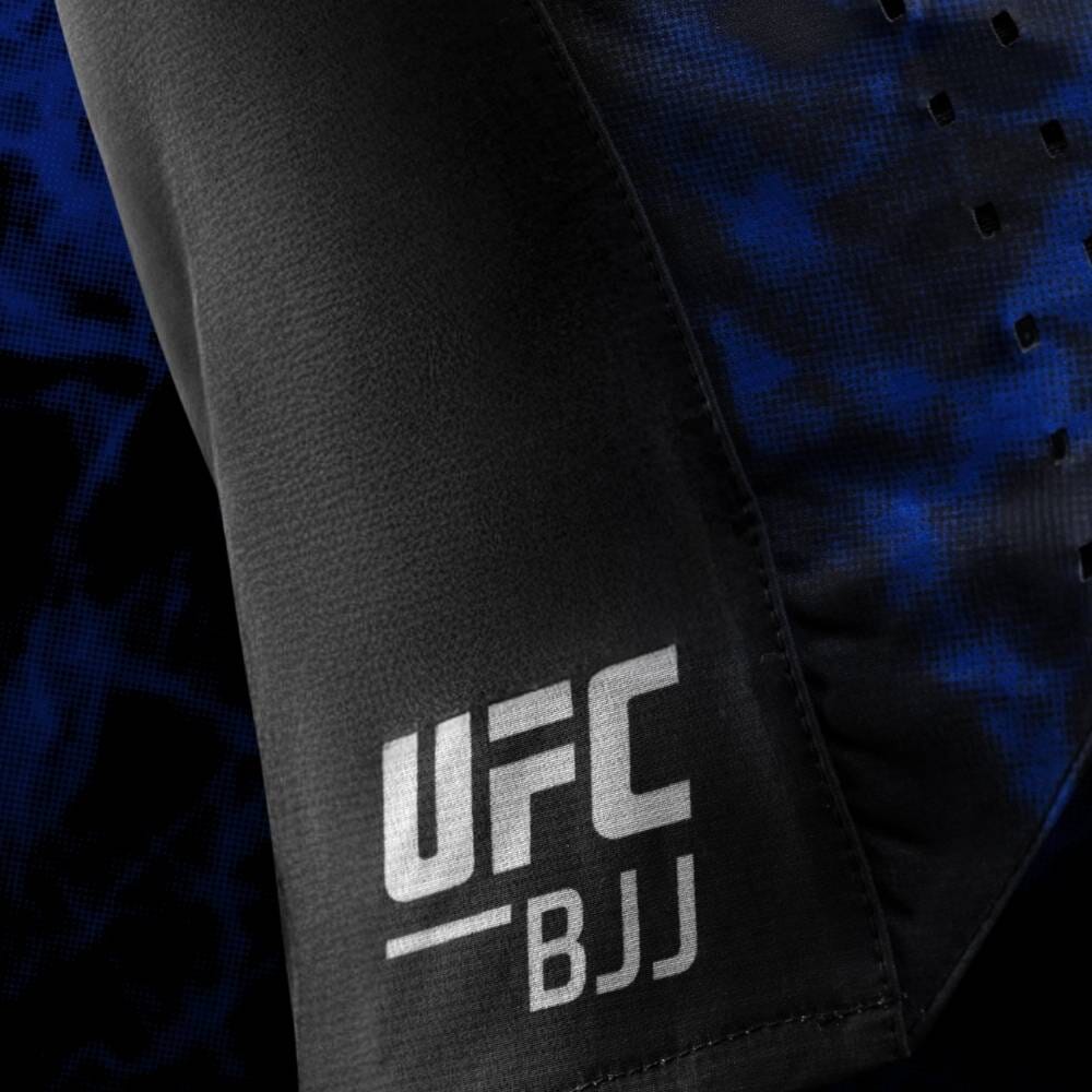 Hayabusa UFC BJJ Womens Grappling Shorts Black/Blue - Image 6