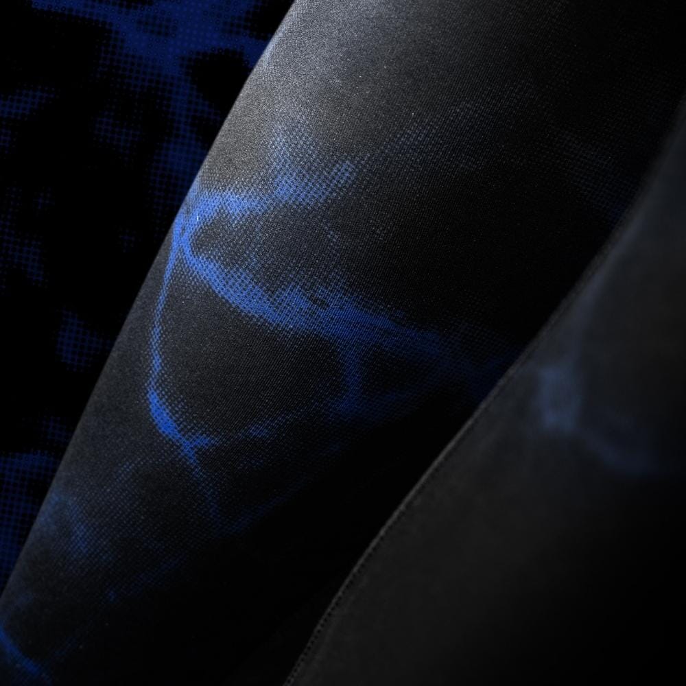 Hayabusa UFC BJJ Womens Leggings Black/Blue - Image 6