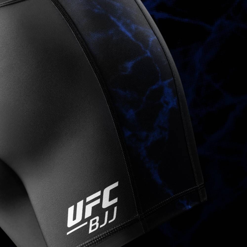 Hayabusa UFC BJJ Womens Vale Tudo Shorts Black/Blue - Image 3