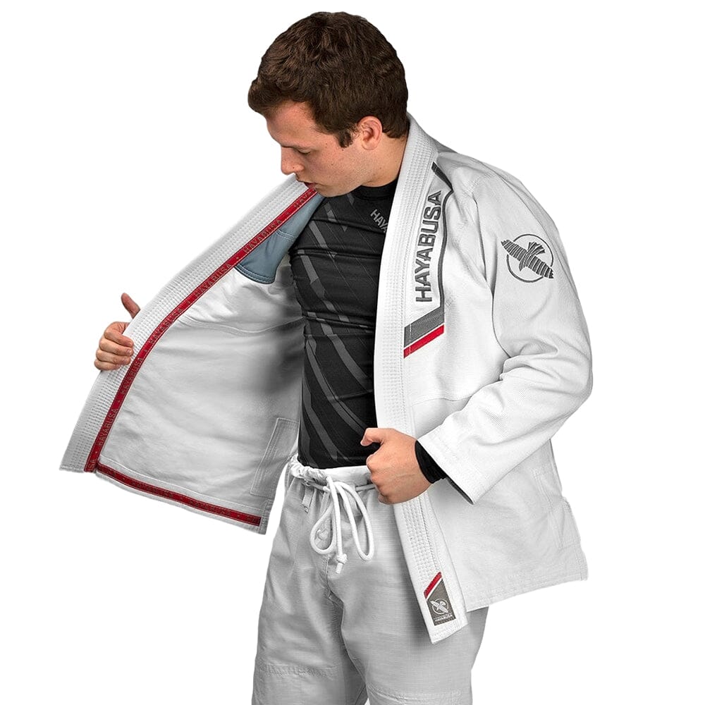 Hayabusa Ultra-Lightweight Jiu Jitsu Gi White - Image 3
