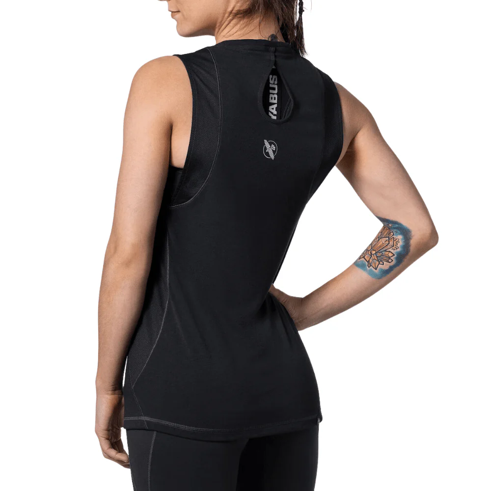 Hayabusa Womens Lightweight Tank Top Black - Image 2