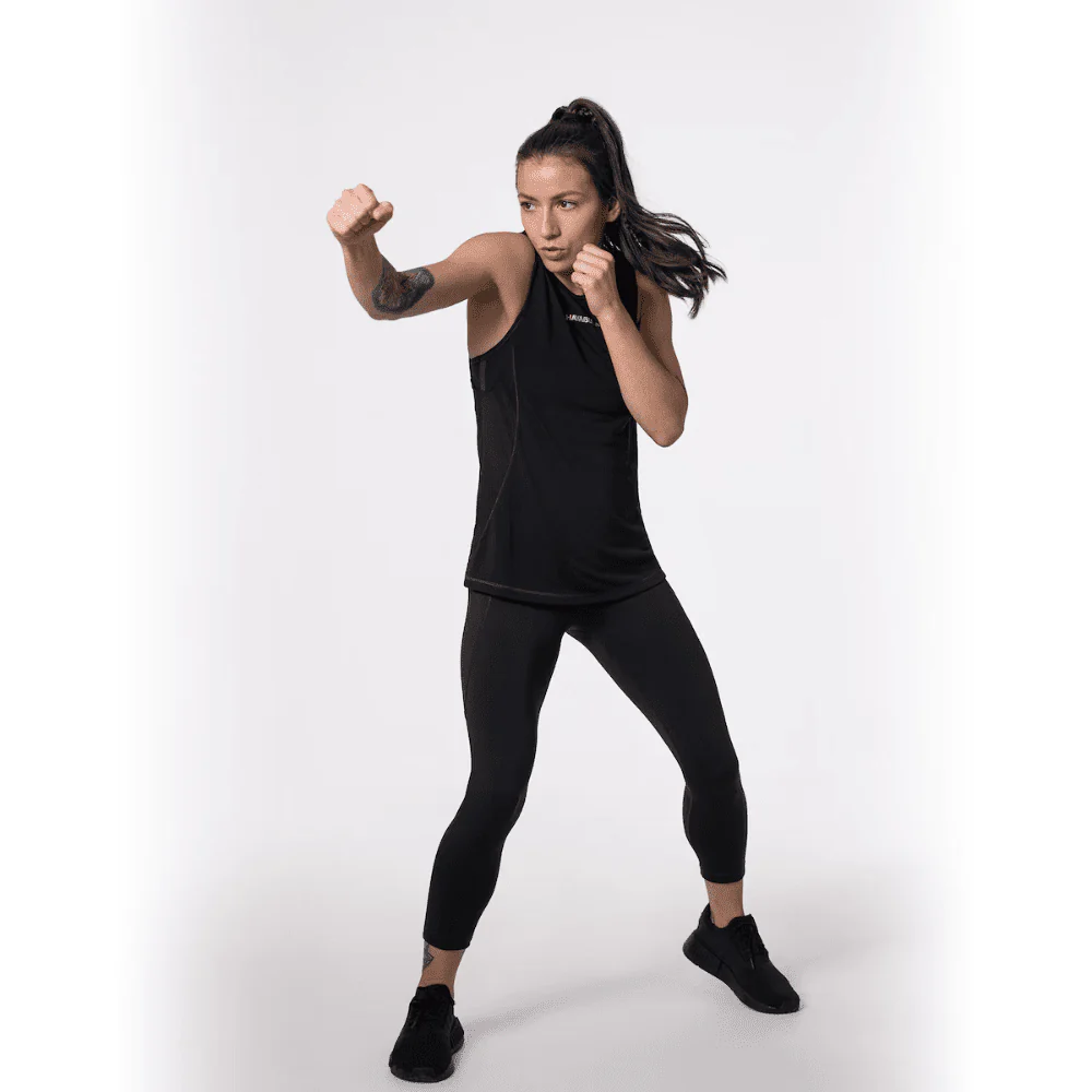 Hayabusa Womens Lightweight Tank Top Black - Image 6