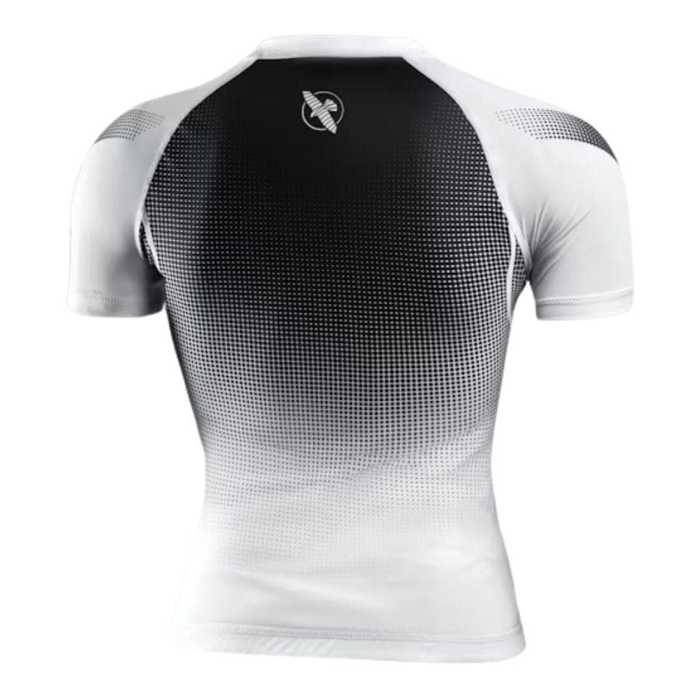 Hayabusa Womens Pro Ranked Short Sleeve Rashguard White - Image 2