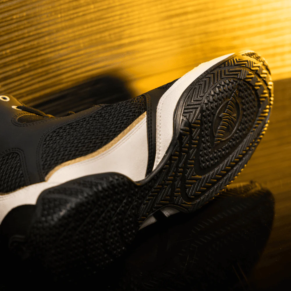 Hayabusa x Mayweather Champ Boxing Shoes Black/Gold - Image 7
