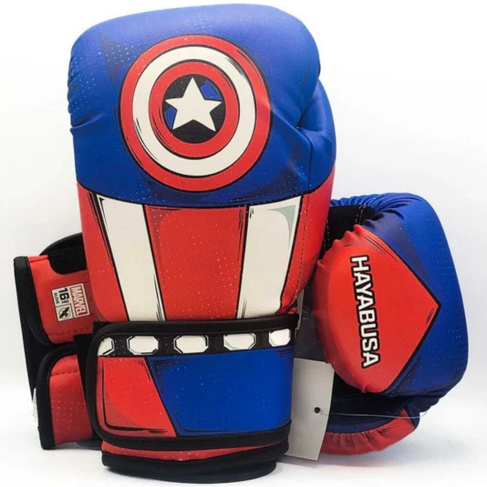 Hayabusa Youth Marvel Classic Captain America Boxing Gloves - Image 13