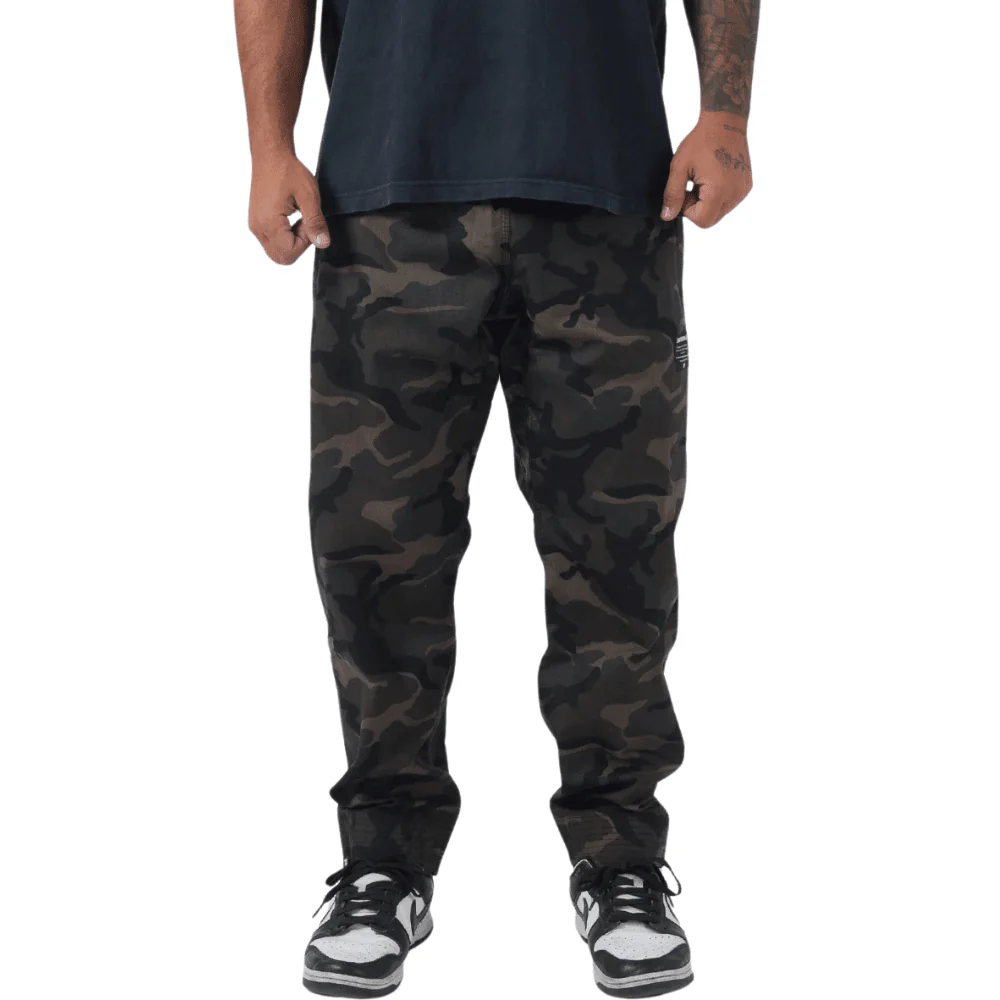 Kingz Casual Rip Stop Gi Pant Camo