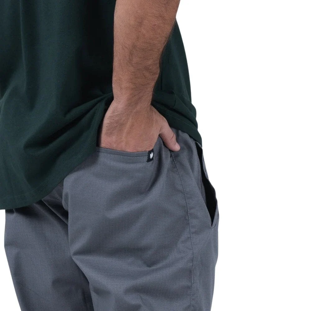 Kingz Casual Rip Stop Gi Pant Grey - Image 8