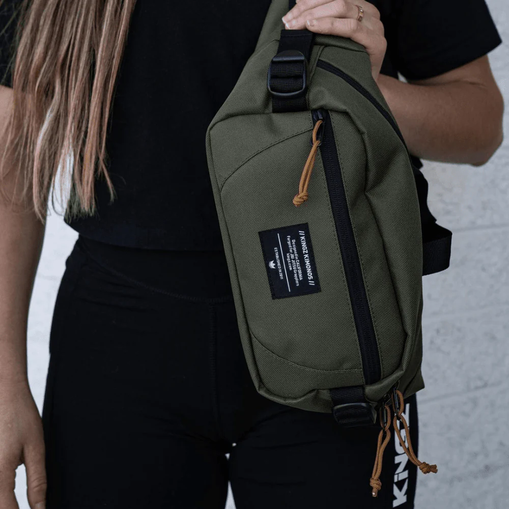 Kingz Cross Body Bag Black - Image 5