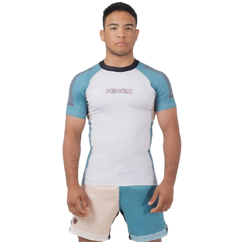 Kingz Flow Rashguard Tan