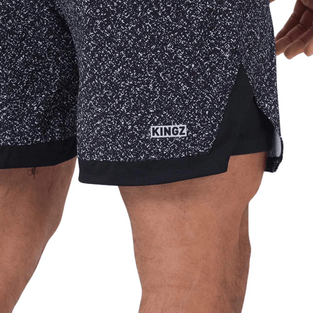 Kingz Hybrid Shorts Noise Black - Image 5