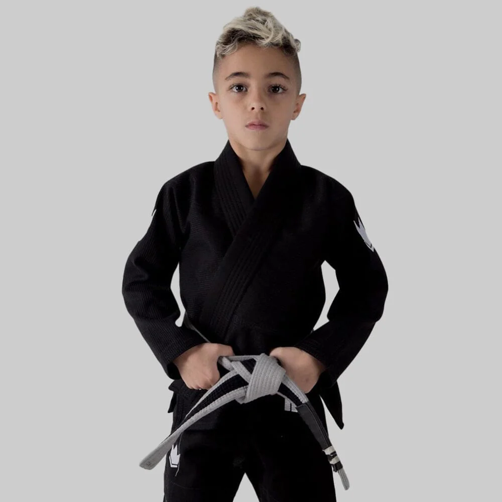 Kingz Kids Belts With Black Stripe Orange - Image 3