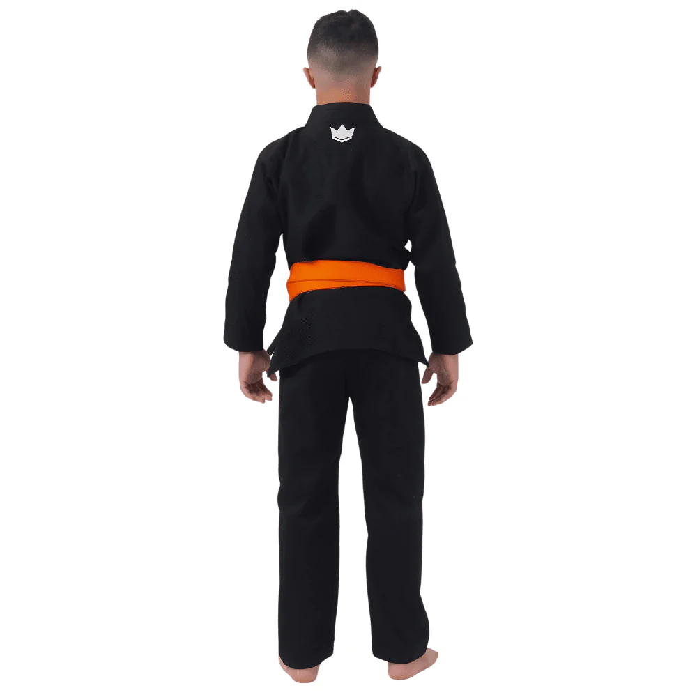 Kingz Kore Kids V2 Jiu Jitsu Gi Black - Image 2