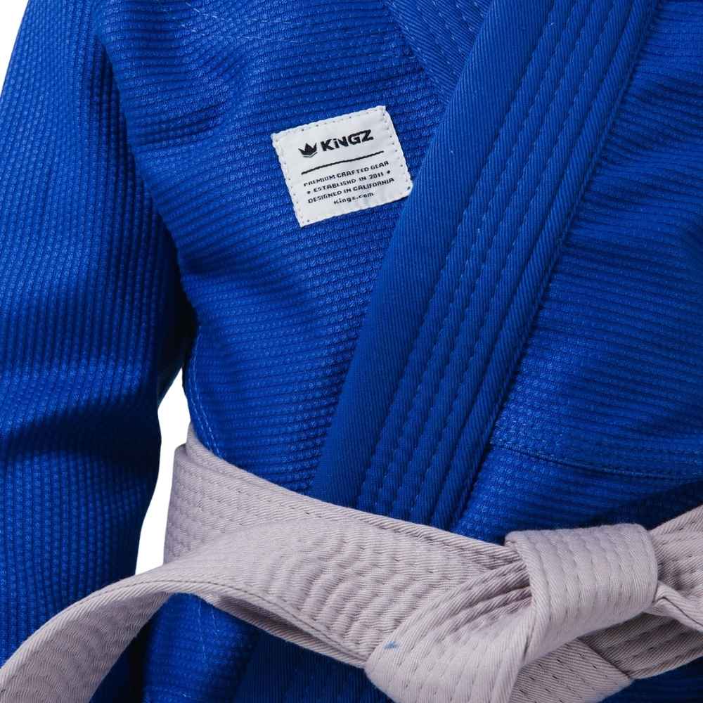 Kingz Kore Kids V2 Jiu Jitsu Gi Blue - Image 2
