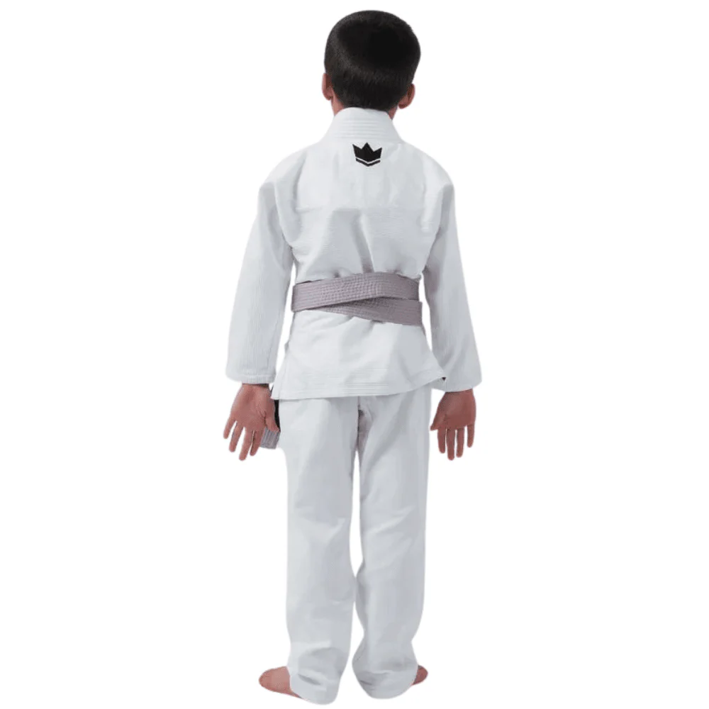 Kingz Kore Kids V2 Jiu Jitsu Gi White - Image 2
