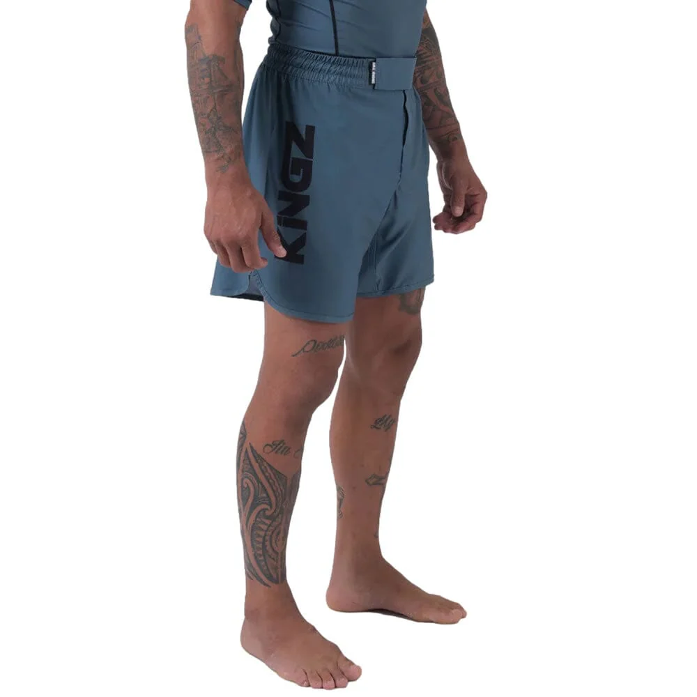 Kingz Kore V2 Grappling Shorts Blue - Image 2
