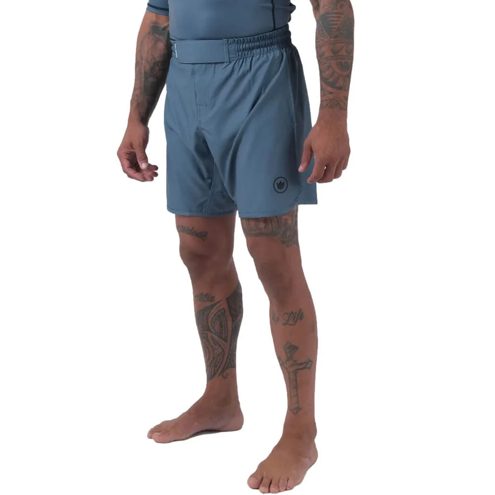 Kingz Kore V2 Grappling Shorts Blue - Image 3