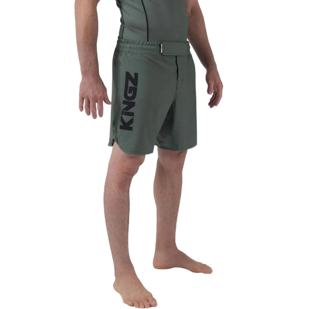 Kingz Kore V2 Grappling Shorts Green - Image 2