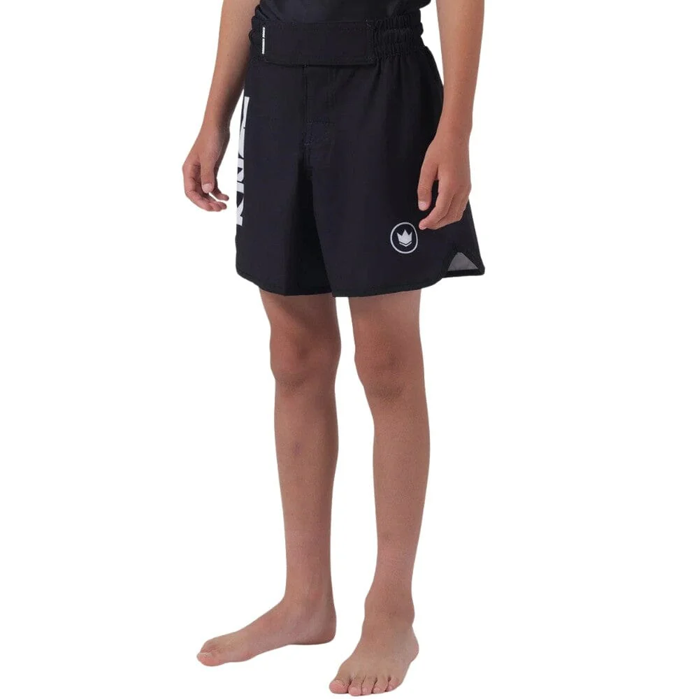 Kingz Kore V2 Youth Grappling Shorts Black - Image 4