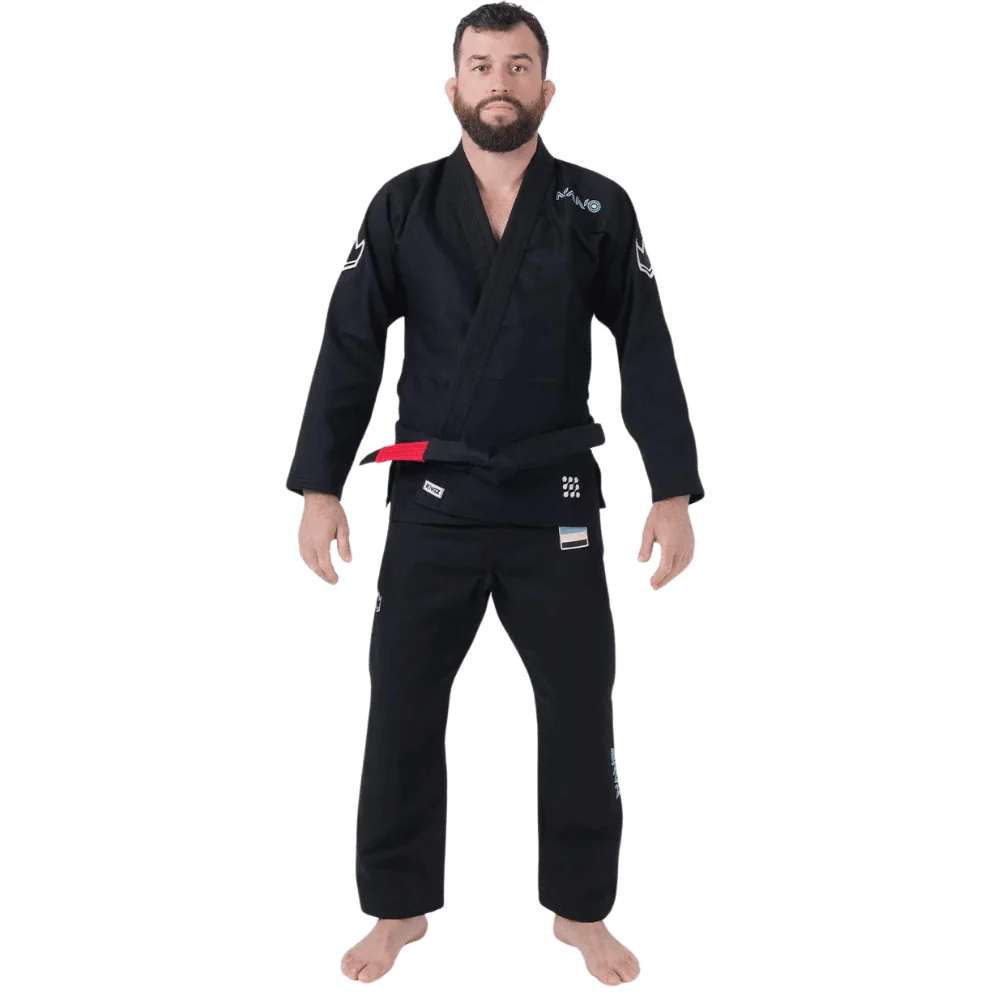 Kingz Mens Nano 3.0 Jiu Jitsu Gi Black