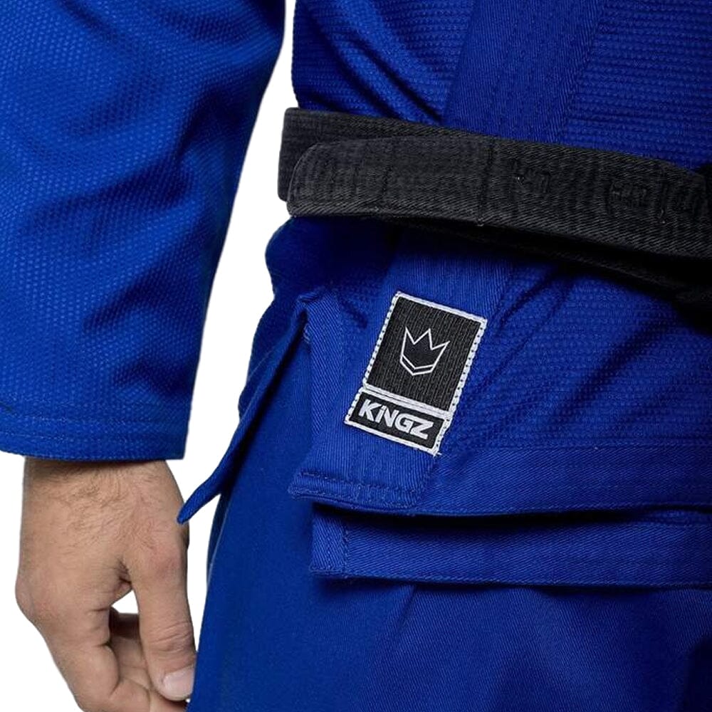 Kingz Mens The ONE Jiu Jitsu Gi Blue - Image 3