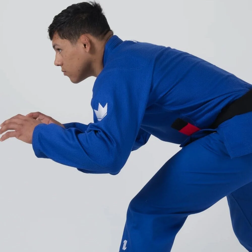 Kingz Mens The One V2 Jiu Jitsu Gi Blue - Image 2
