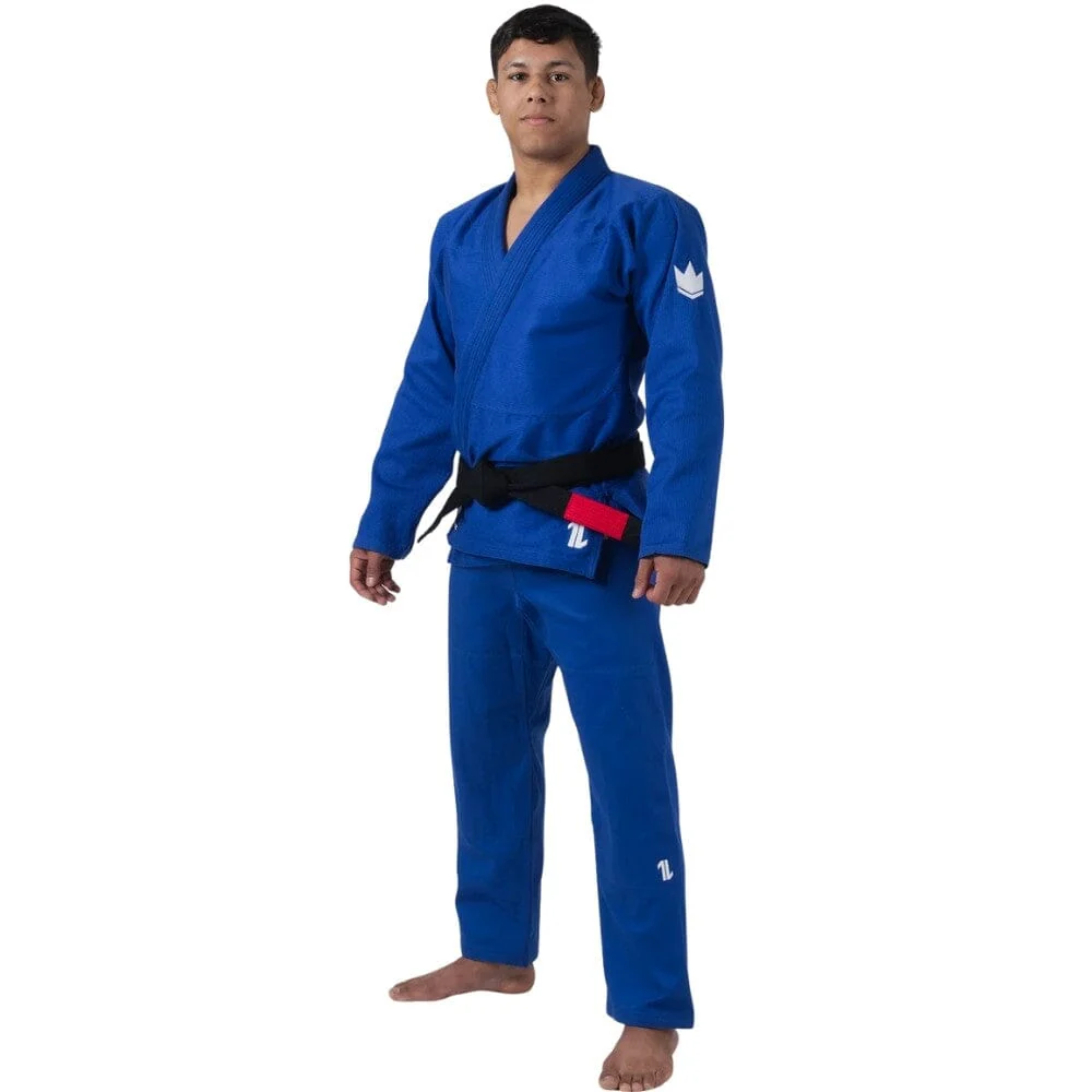 Kingz Mens The One V2 Jiu Jitsu Gi Blue - Image 3