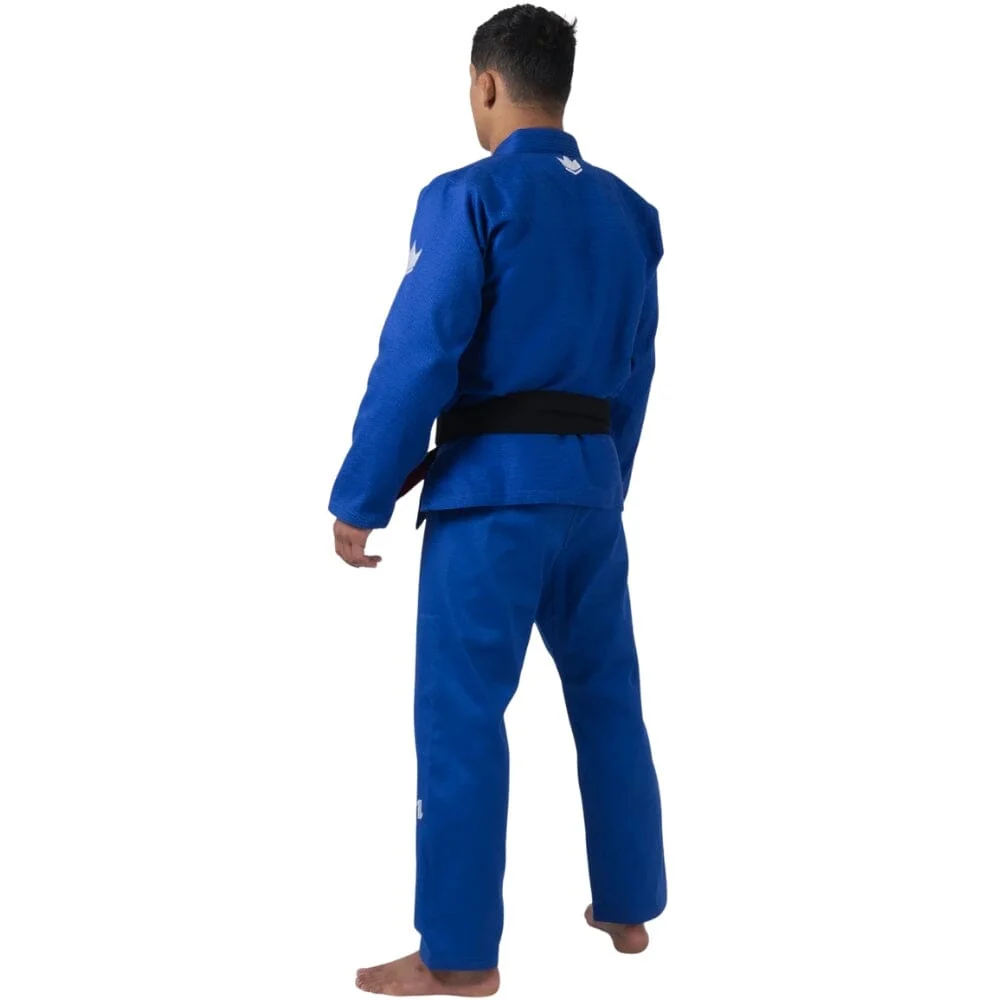 Kingz Mens The One V2 Jiu Jitsu Gi Blue - Image 4