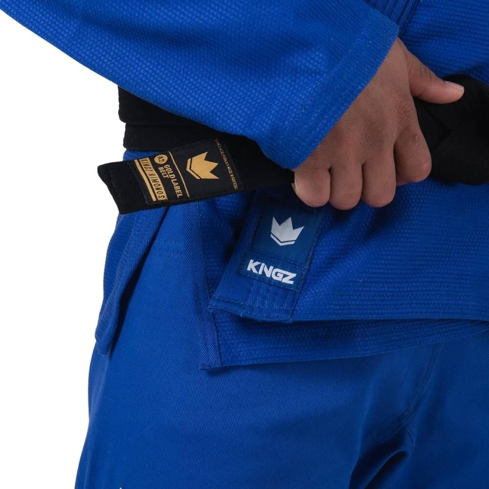 Kingz Mens The One V2 Jiu Jitsu Gi Blue - Image 9