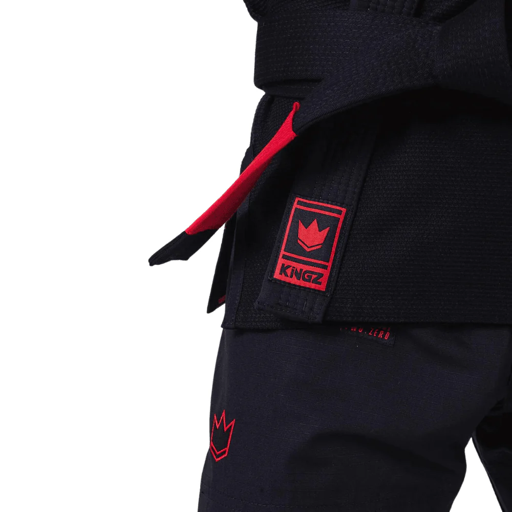 Kingz Mens Ultralight 2.0 Jiu Jitsu Gi Black - Image 4