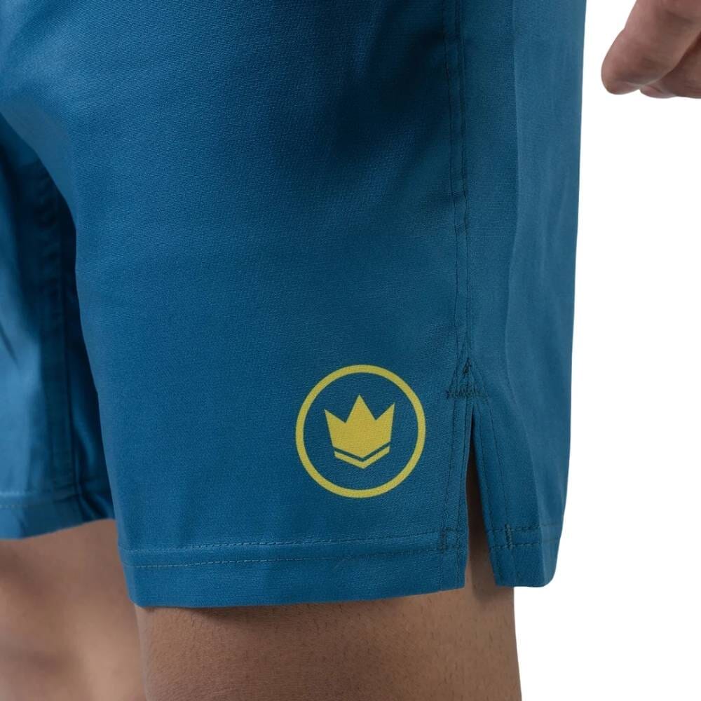 Kingz MI-K Roots Grappling Shorts Blue - Image 3
