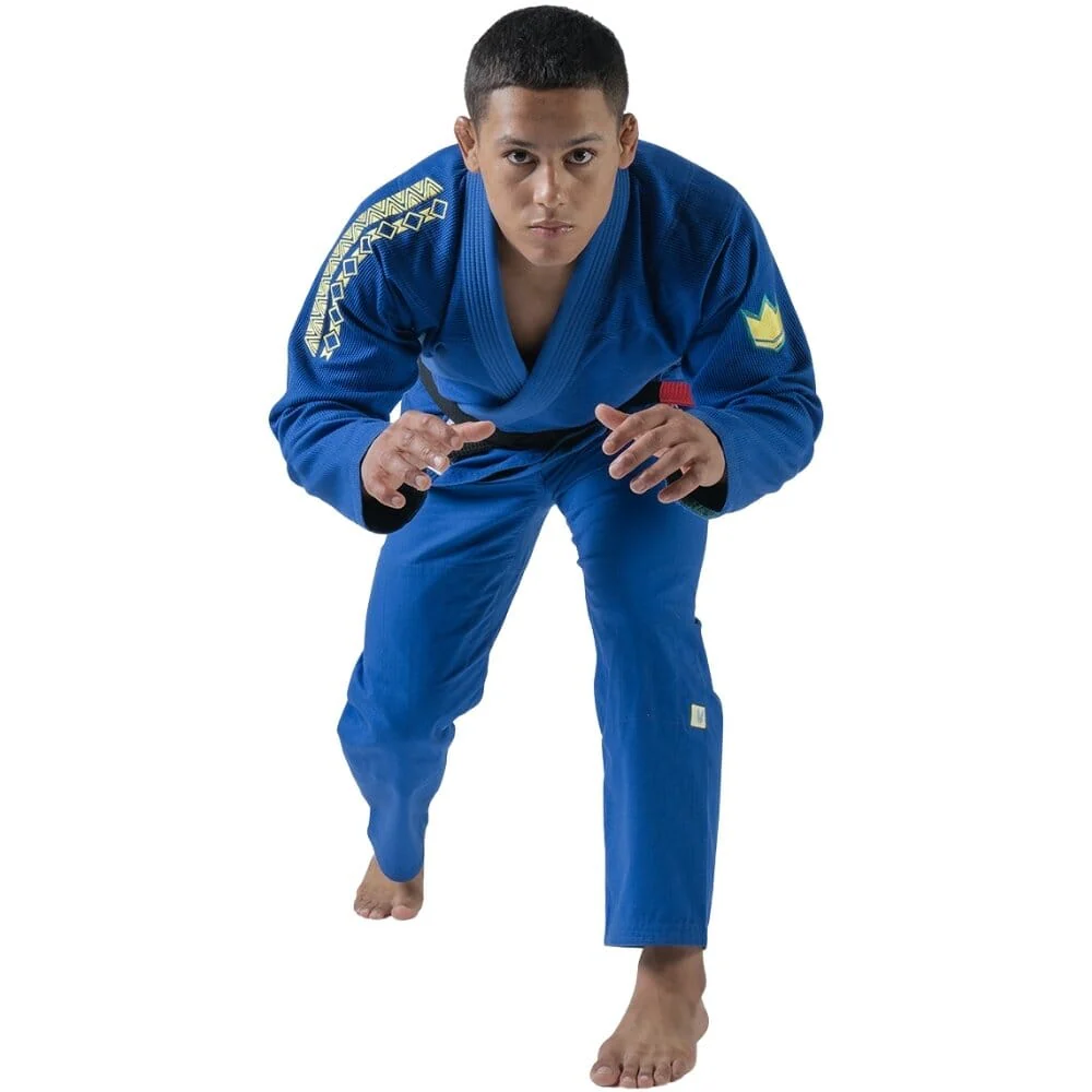 Kingz MI-K Roots Jiu Jitsu Gi Blue - Image 2