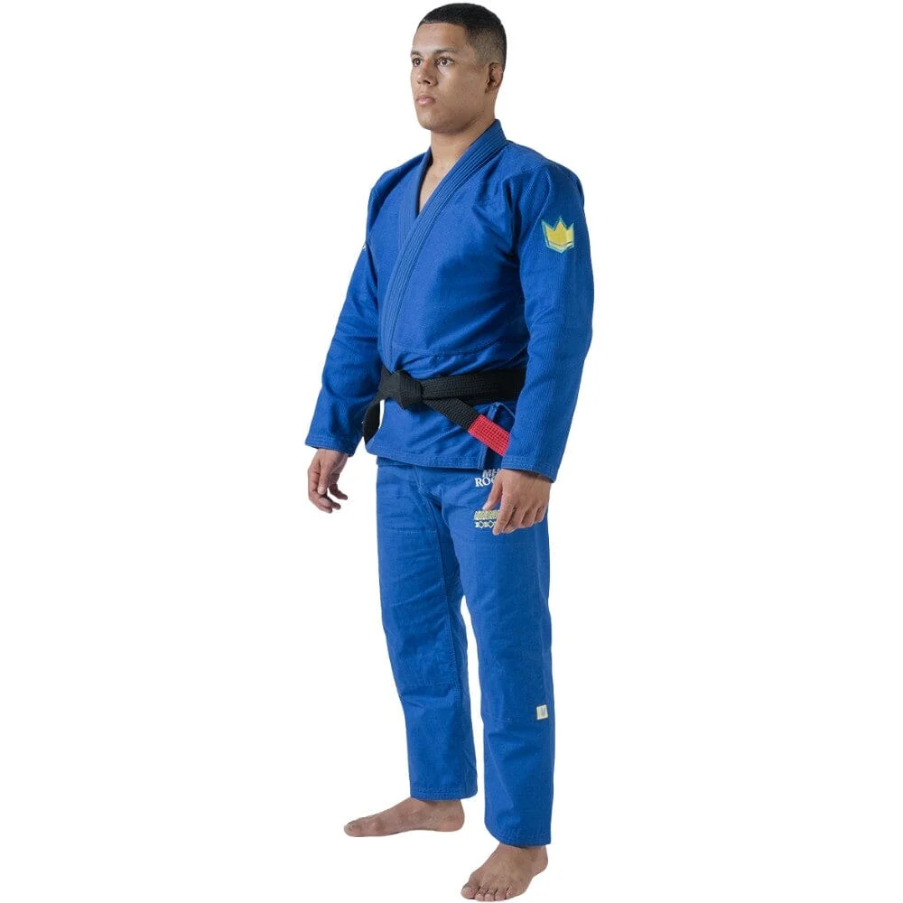 Kingz MI-K Roots Jiu Jitsu Gi Blue - Image 3