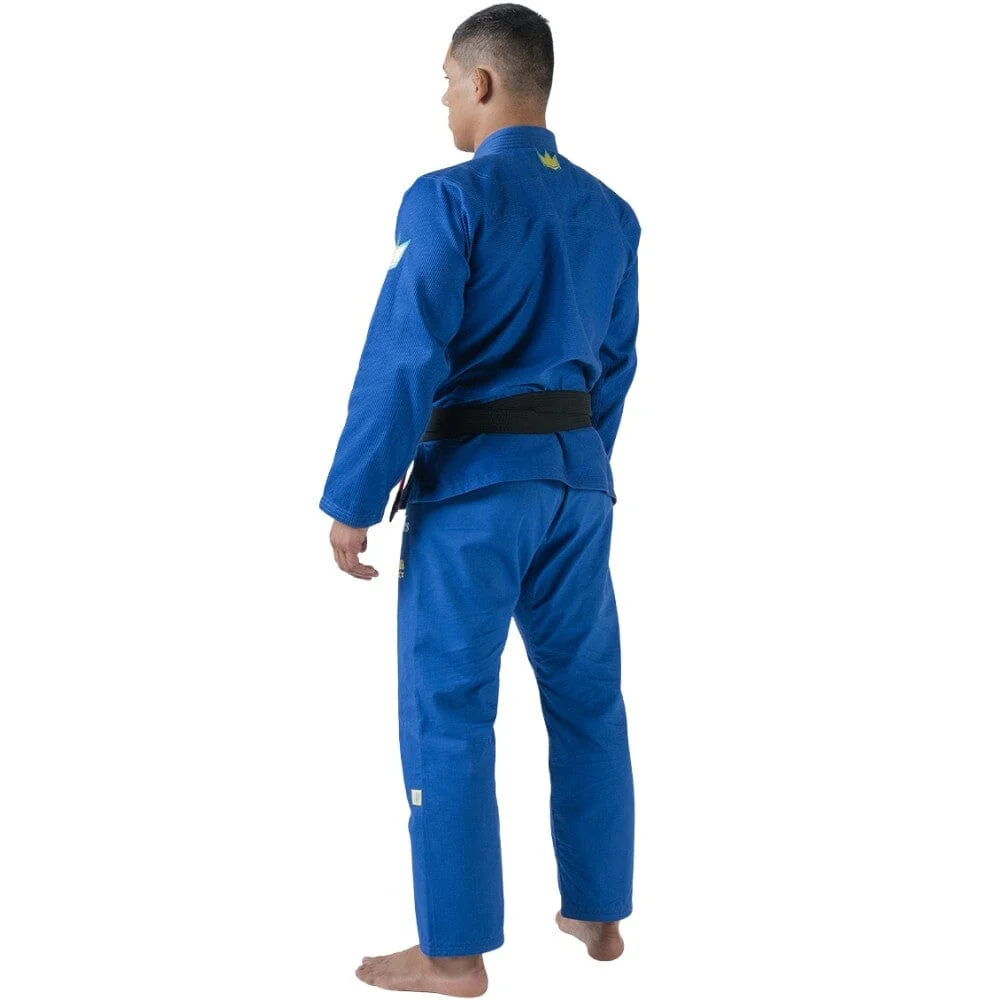 Kingz MI-K Roots Jiu Jitsu Gi Blue - Image 5
