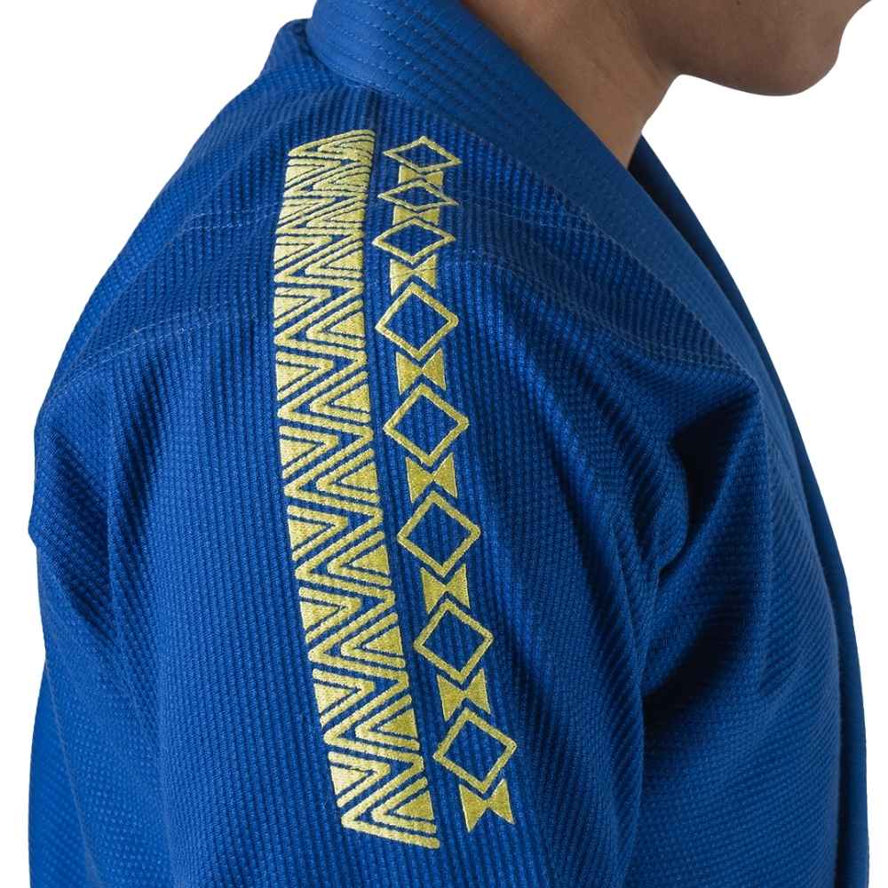 Kingz MI-K Roots Jiu Jitsu Gi Blue - Image 6