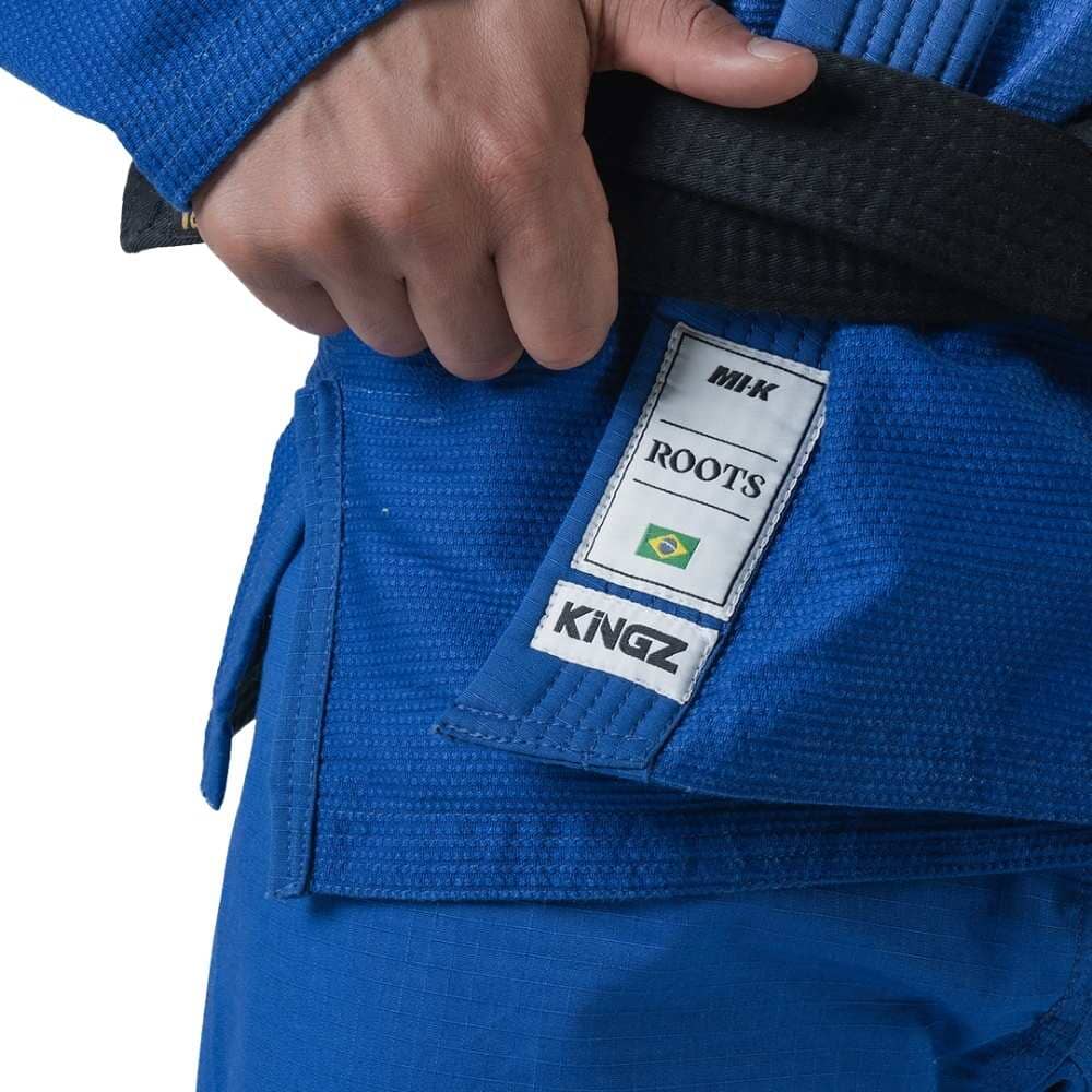 Kingz MI-K Roots Jiu Jitsu Gi Blue - Image 7