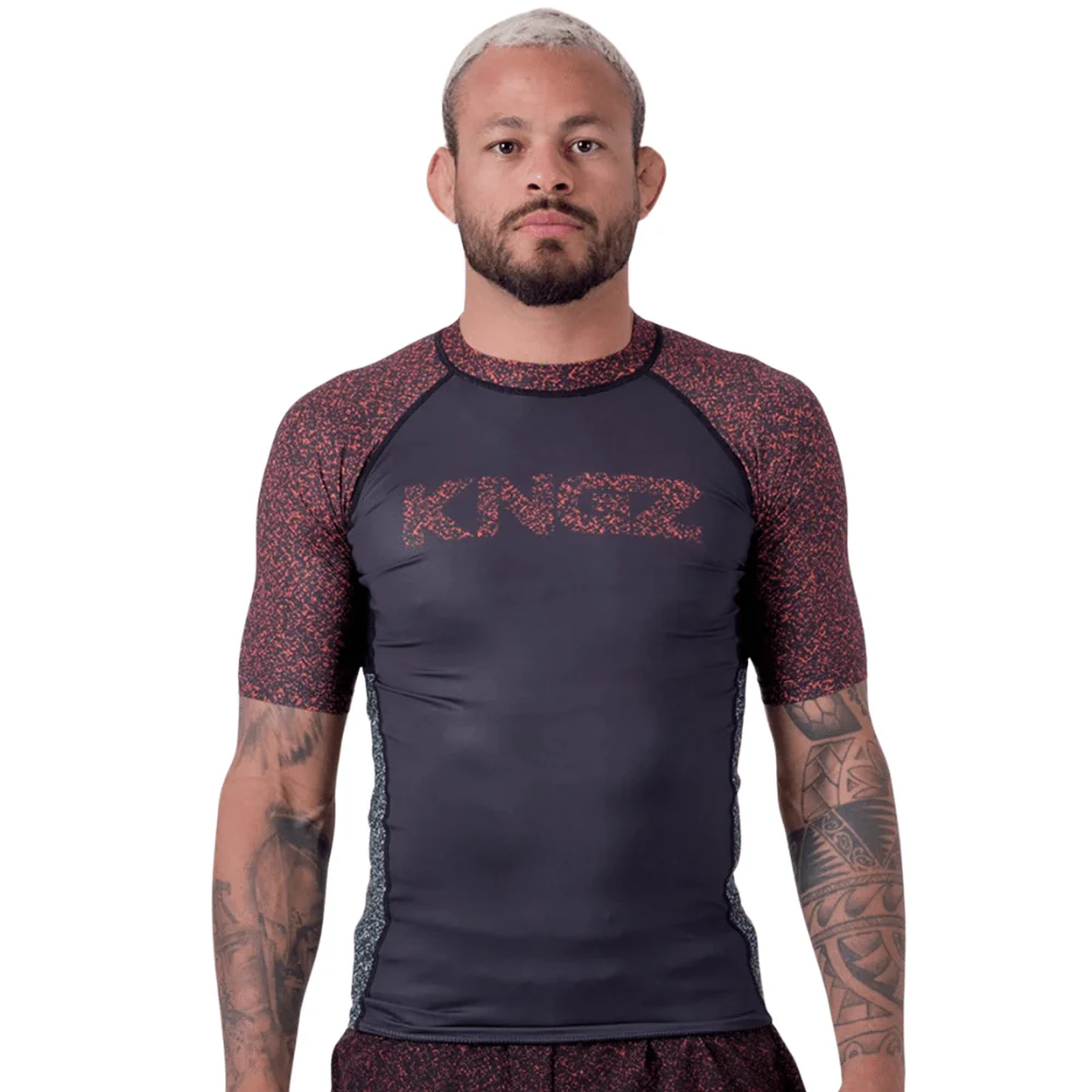 Kingz Noise V2 Rashguard Black/Brown