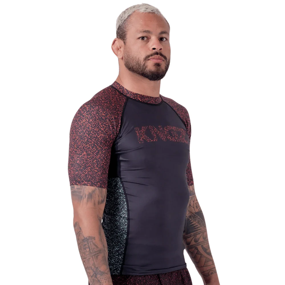 Kingz Noise V2 Rashguard Black/Brown - Image 2